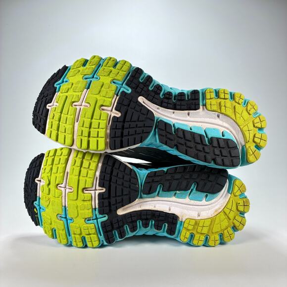 Brooks Ghost 9 Gray Blue Lace Up Road Running Shoes 1202251B151 Women's Size 7.5 - Picture 8 of 10